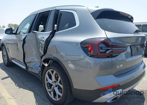 2023 BMW X3 Sdrive30I from USA, damaged, VIN 5UX43DP00P9N81476
